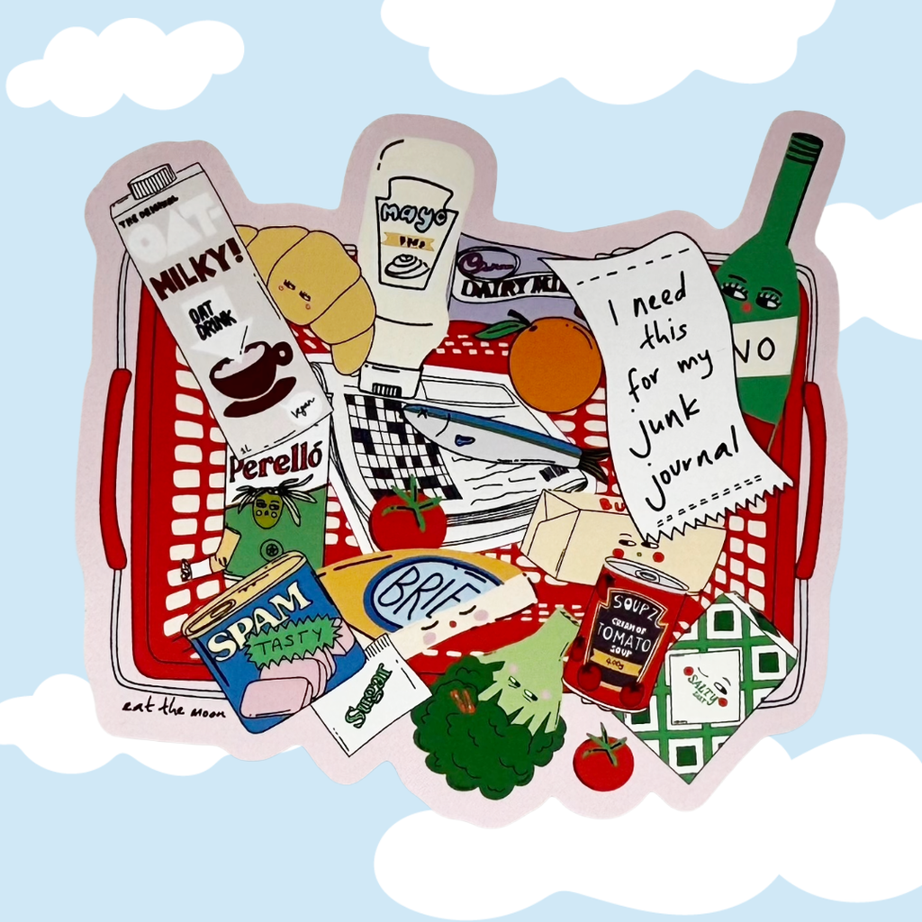Grocery Vinyl Glossy Sticker