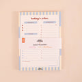 A5 Daily Planner Pad | Butter Blue