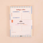 A5 Daily Planner Pad | Butter Blue
