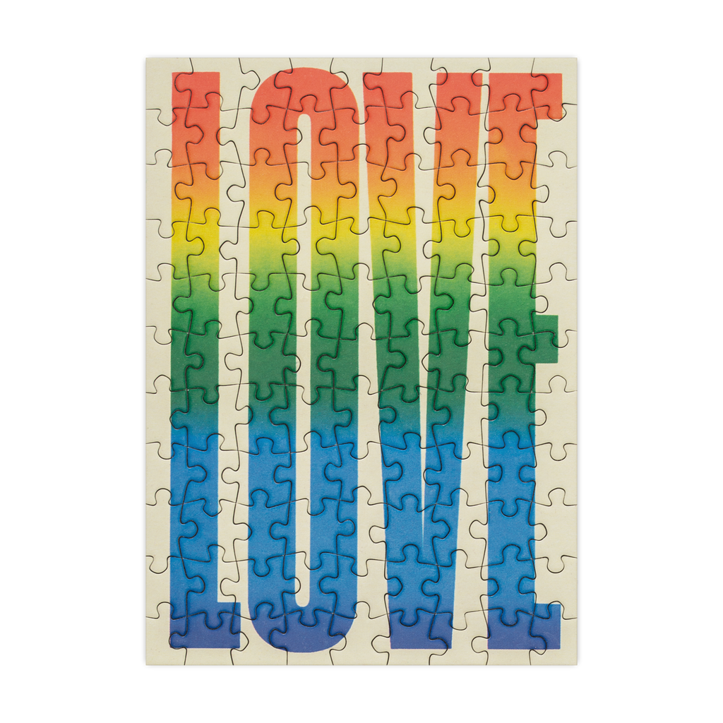 Love - 99 Piece Mini Gradient Jigsaw Puzzle