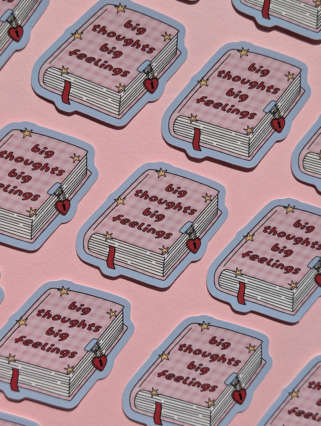 Big Thoughts Big Feelings Sticker