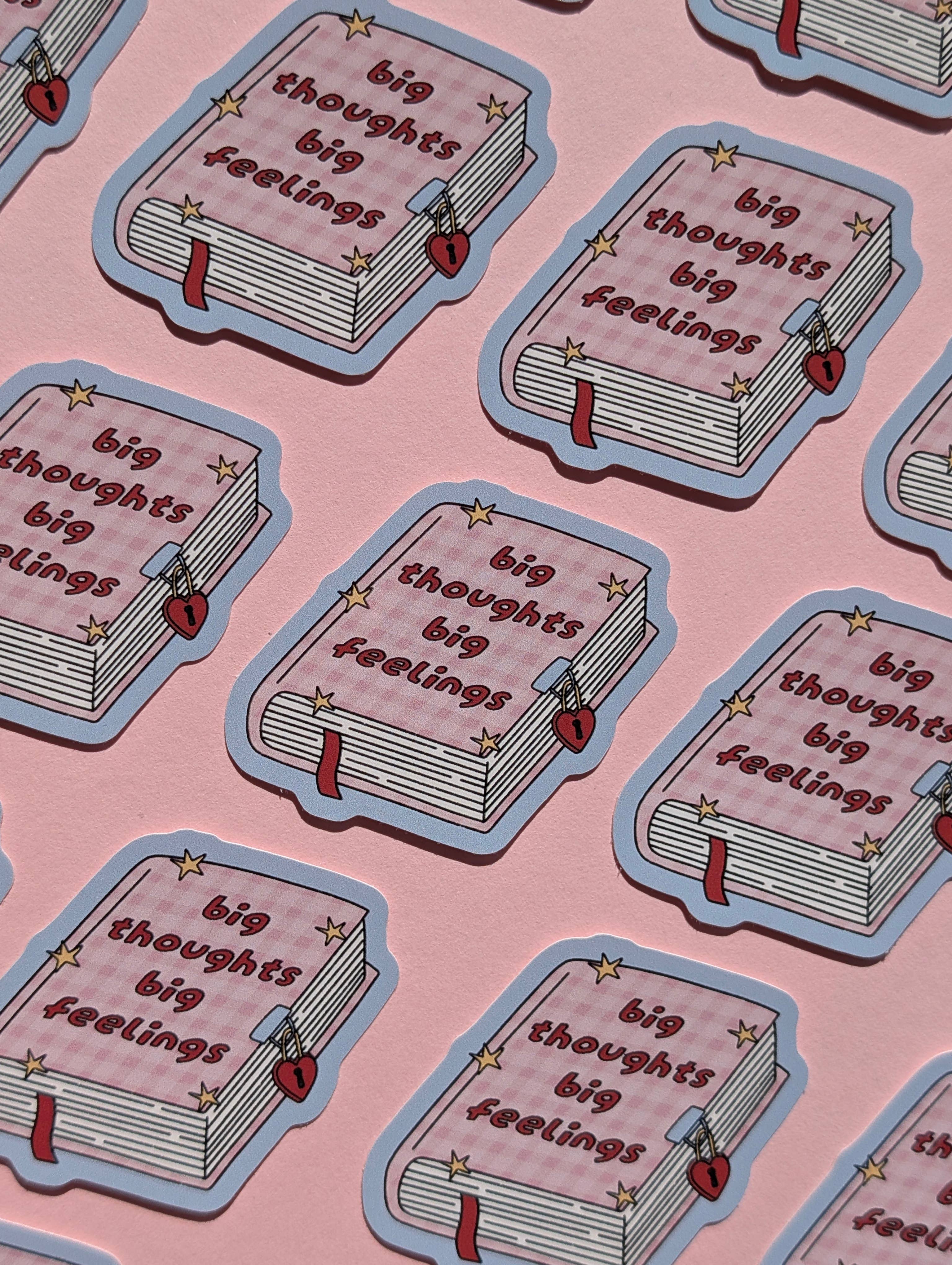 Big Thoughts Big Feelings Sticker