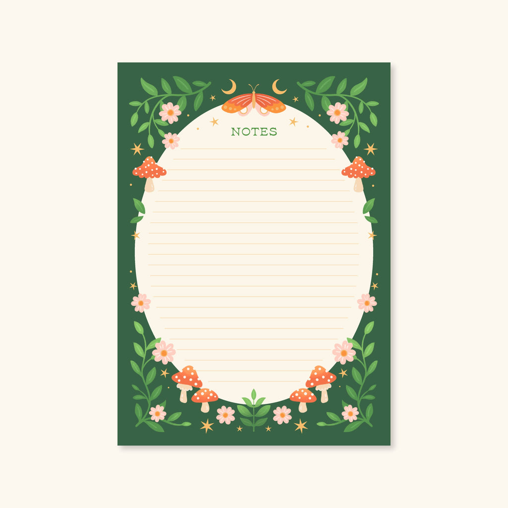 Forest Realm Notepad – Literature Stationery Gifts