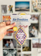 Racing Home to Read Air Freshener