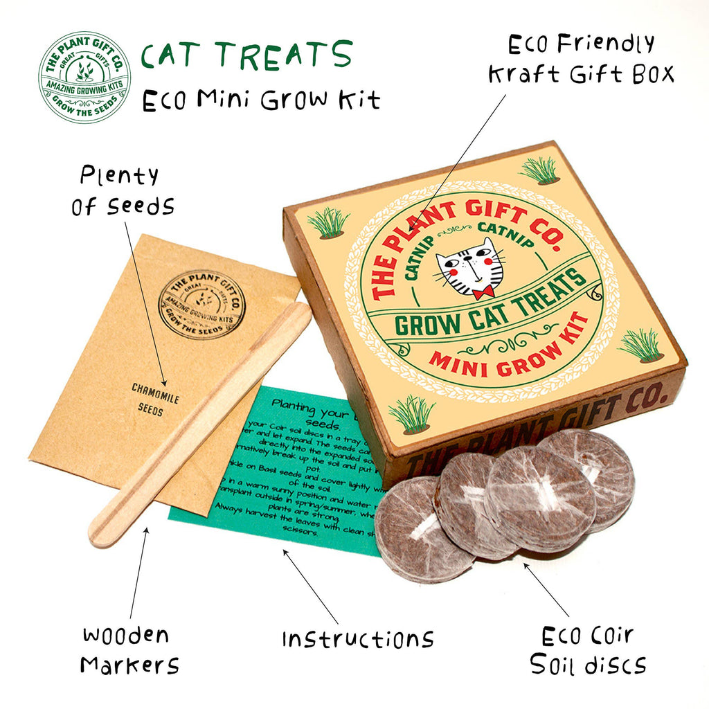 Grow Cat Treats - Mini-Grow-Kit