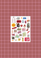 Vintage Aesthetic Journaling & Crafts Stickers - Vol. 1 & 2