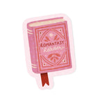 Romantasy Reader Holographic Vinyl Sticker - Book Sticker