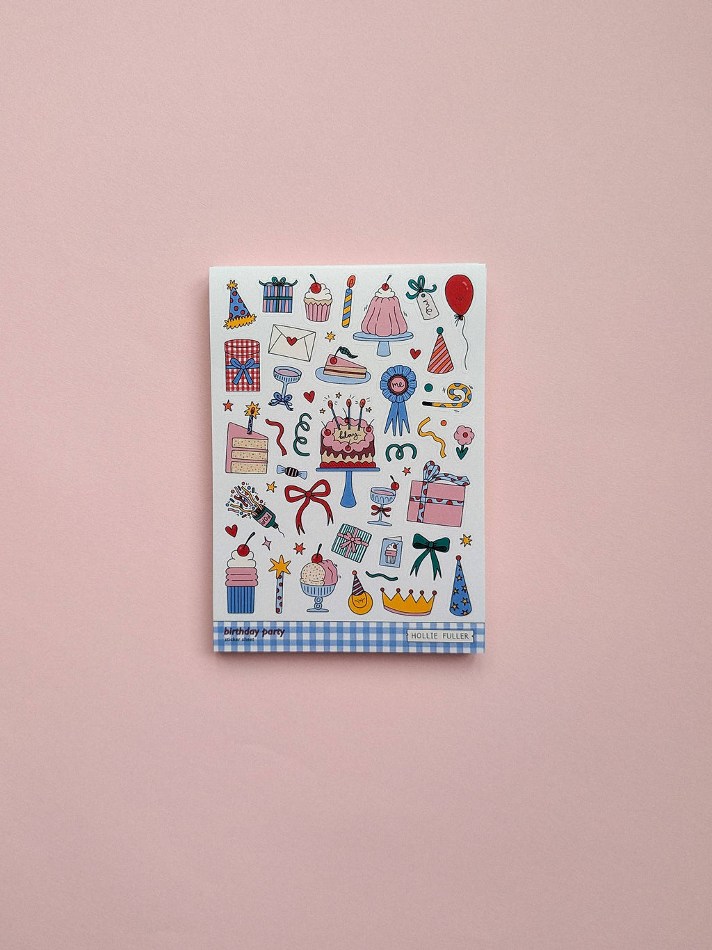 Mini Sticker Sheet - Birthday Party