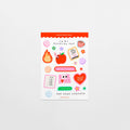 Bookish Clear Vinyl Sticker Sheet