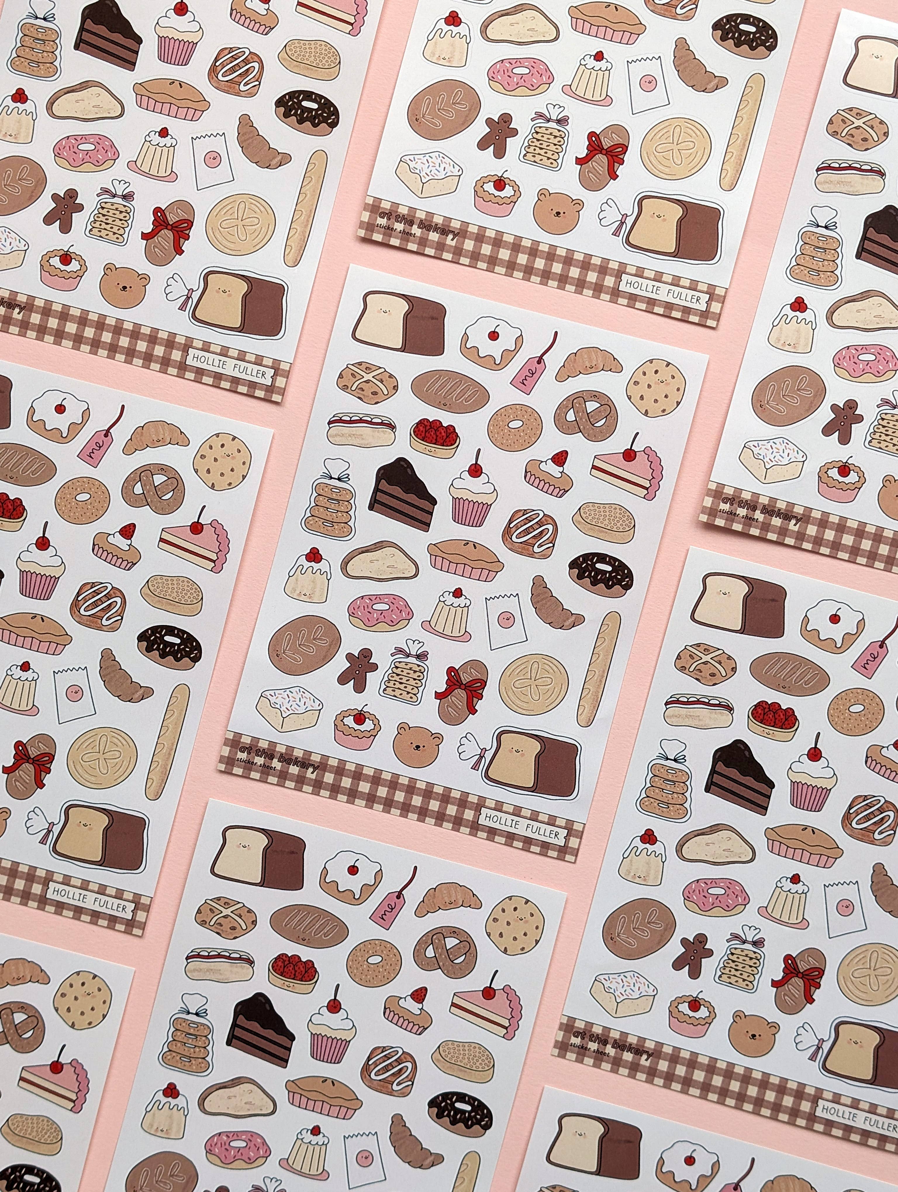 Mini Sticker Sheet - At The Bakery
