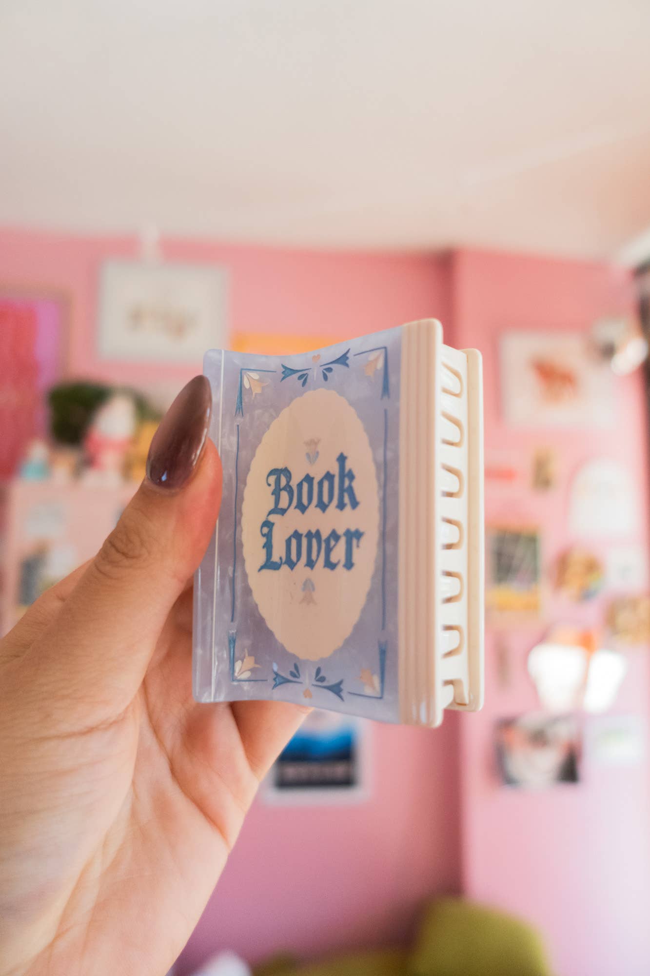 Book Lover Hair Claw Clip