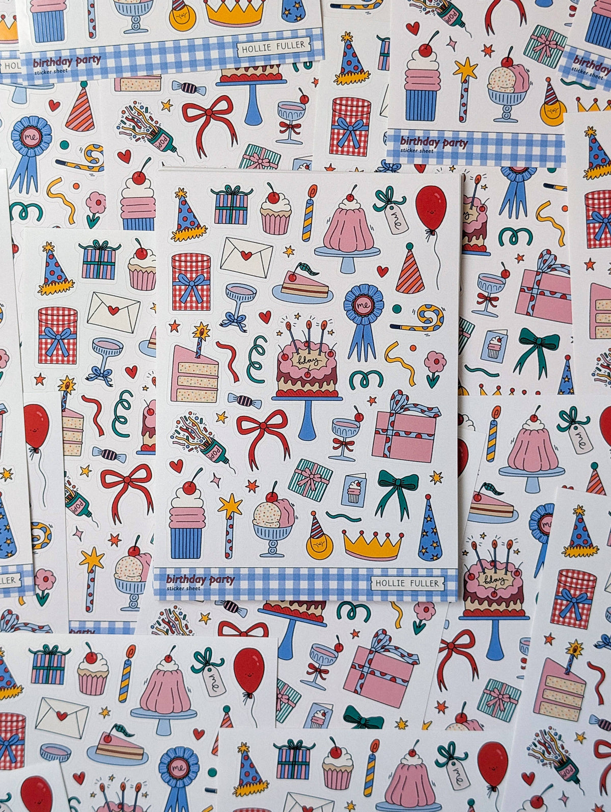 Mini Sticker Sheet - Birthday Party