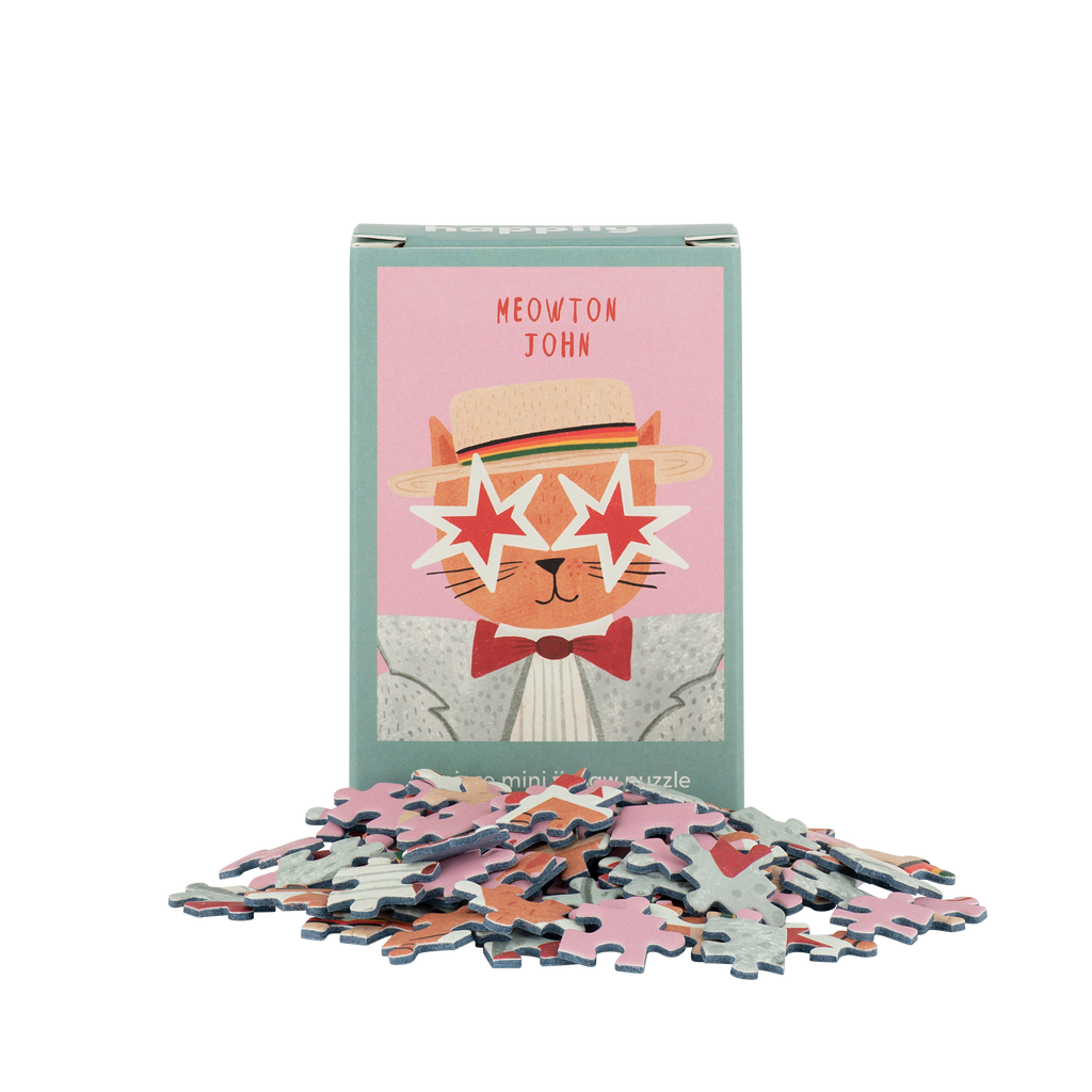 Meowton John - 99 Piece Mini Cat Jigsaw Puzzle