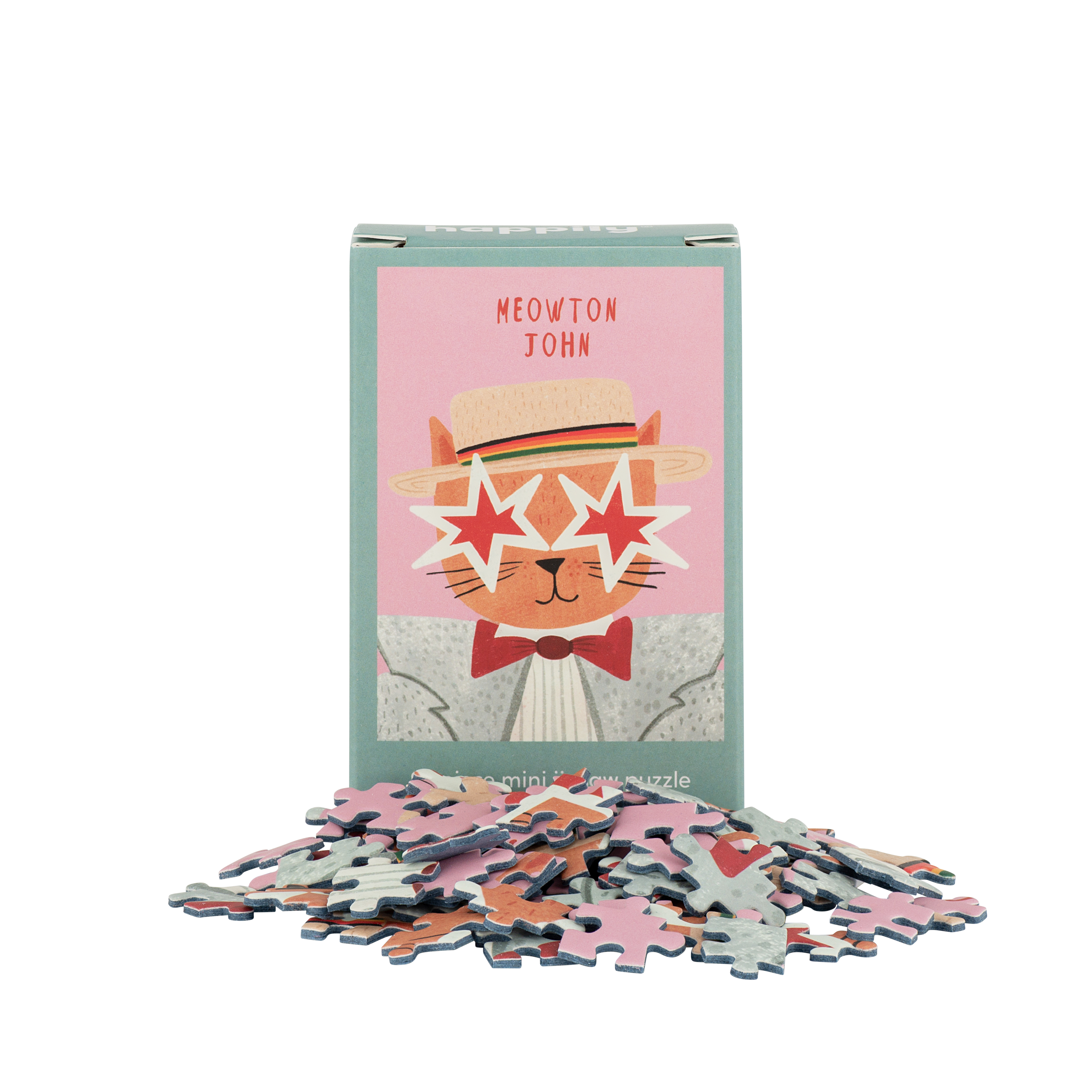 Meowton John - 99 Piece Mini Cat Jigsaw Puzzle