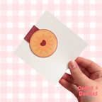 Jammie Dodger Biscuit Magnetic Bookmark