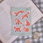 Foxes Sticker Sheet