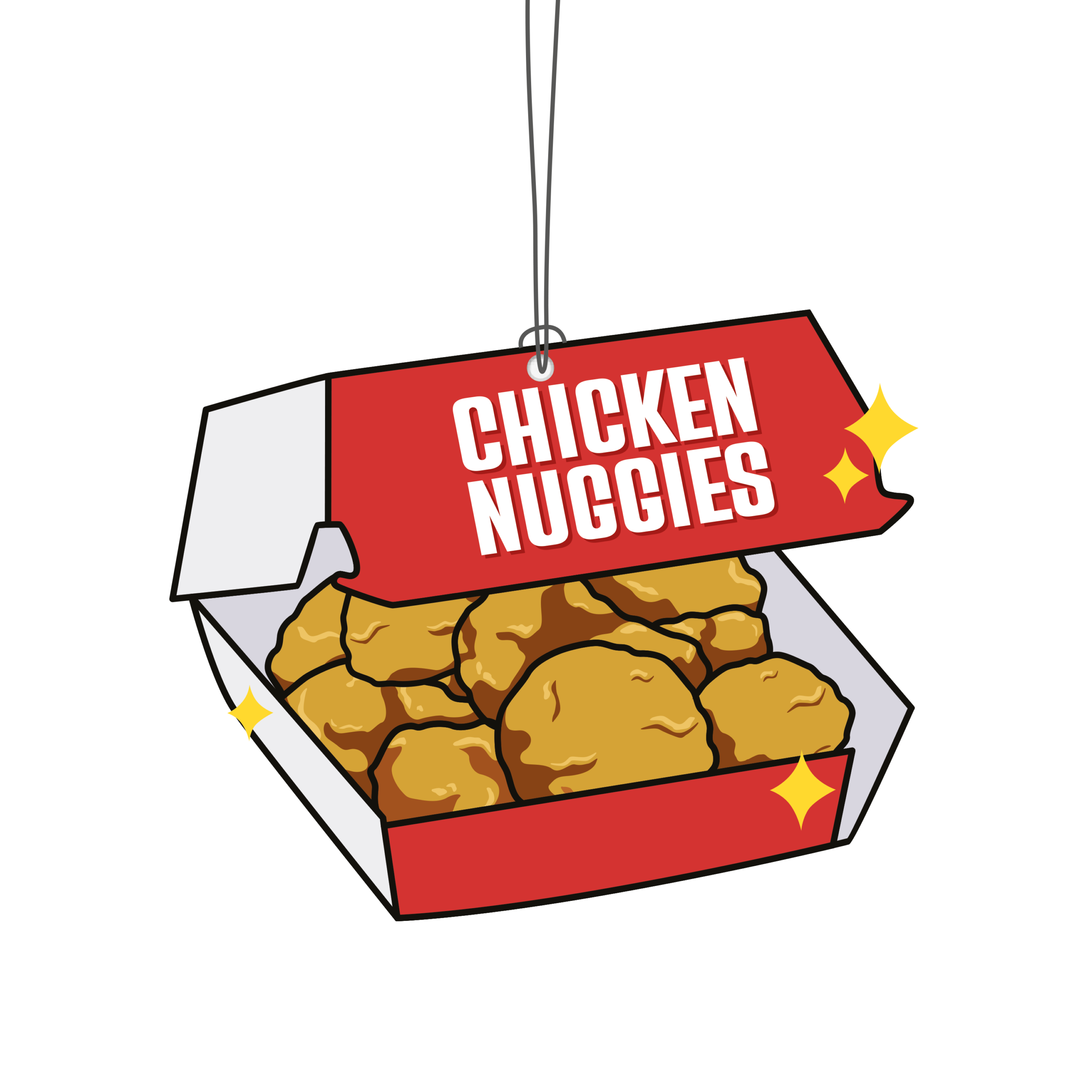 Chicken Nuggies Novelty Air Freshener