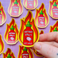 Neurospicy Hot Sauce Vinyl Sticker