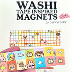 Washi Tape Inspired Magnets