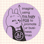 Anti-AI "Art" Sticker Pack