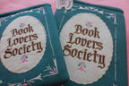 Book Society Embroidered Book/Kindle Sleeve