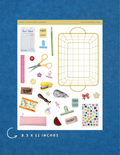 Large Craft Basket Sticker Sheet 