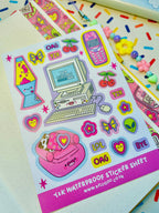 Y2K Nostalgia - Vinyl Sticker Sheet