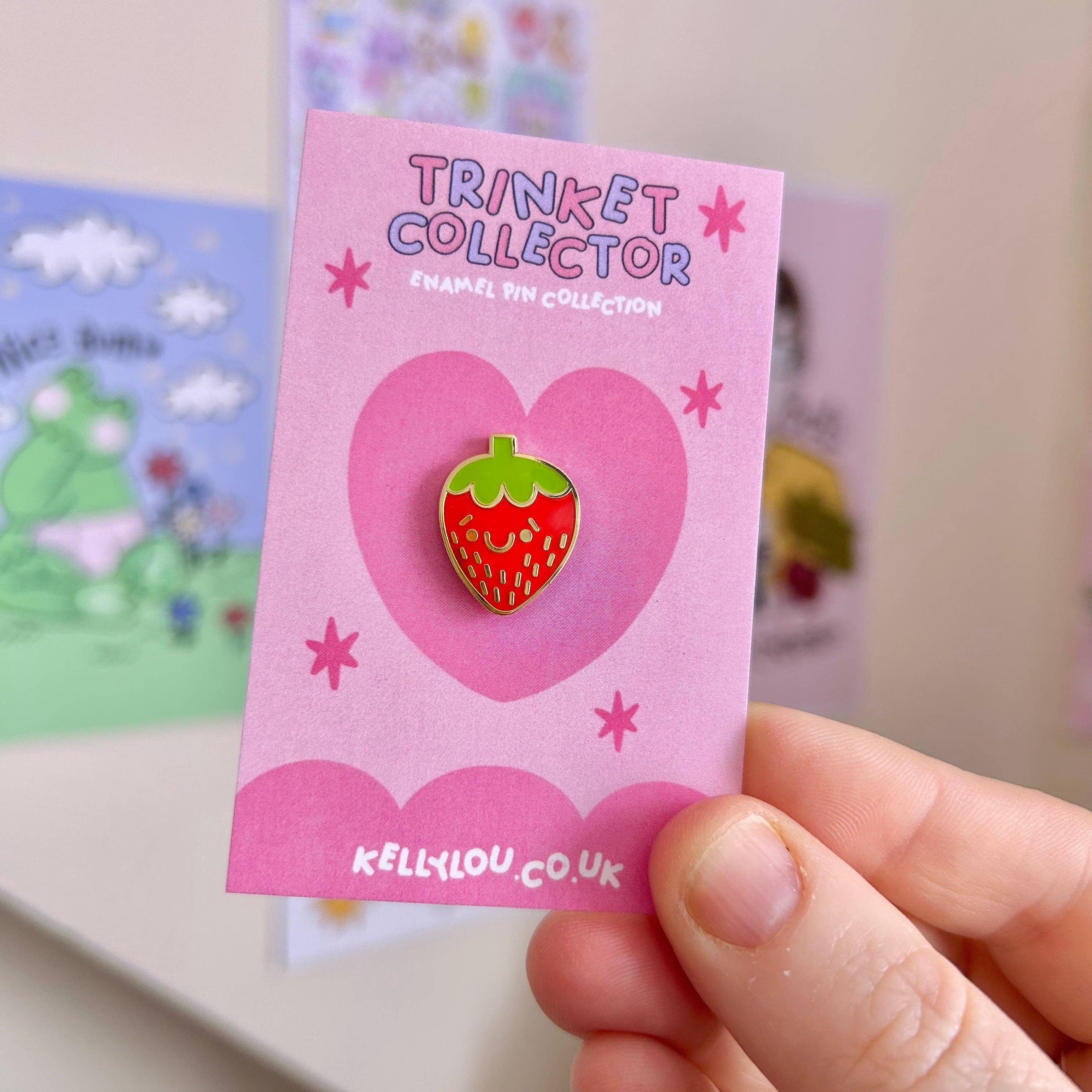 Strawberry - Mini Enamel Pin