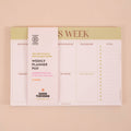 A4 Weekly Planner Pad | Matcha