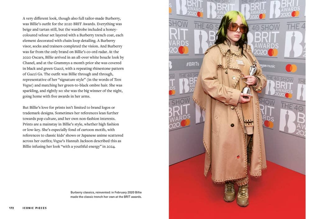 Icons of Style: Billie Eilish By Eleanor Medhurst (Hardback)