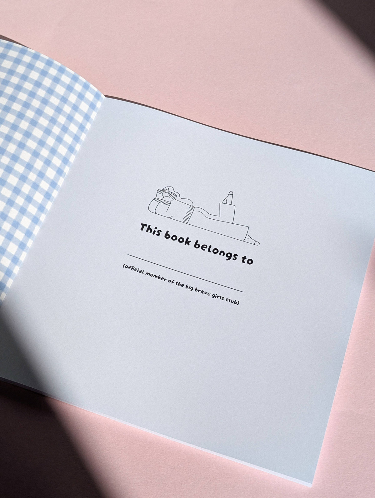 The Big Brave Girls Club Colouring Book