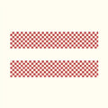 Red Checkered Washi Tape