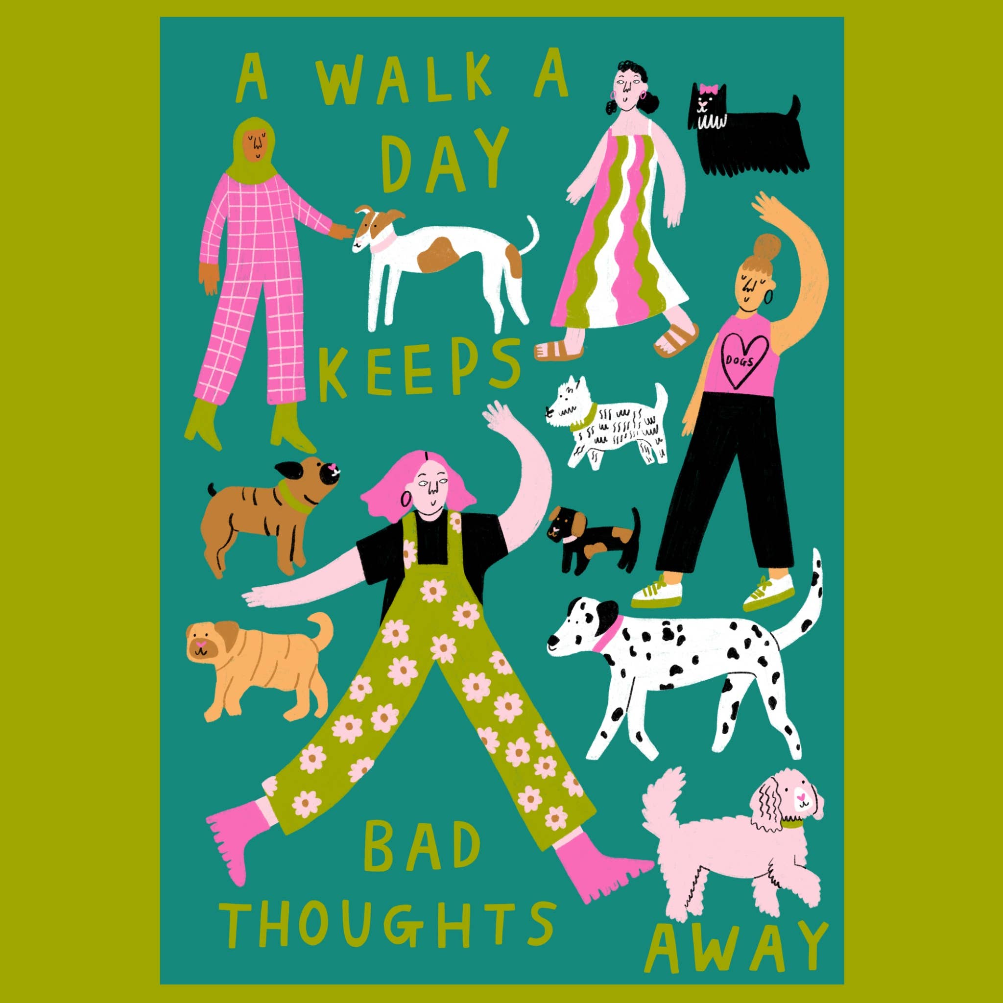 A Walk A Day Print