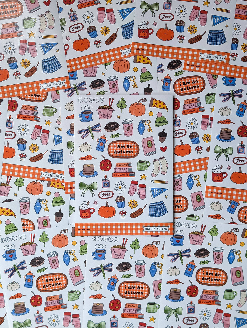 I Am An Autumn Sticker Sheet