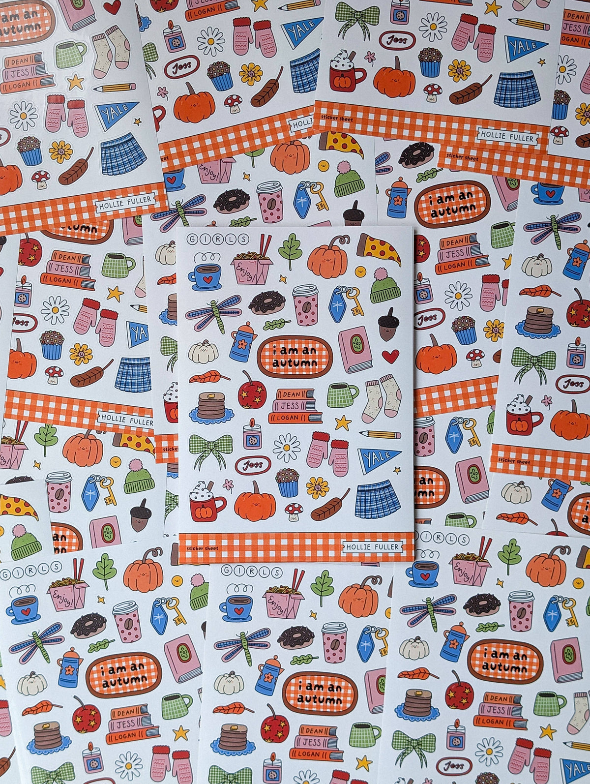 I Am An Autumn Sticker Sheet