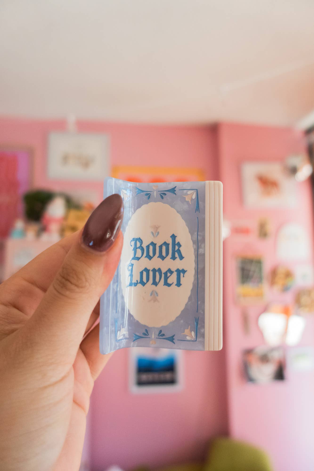 Book Lover Hair Claw Clip