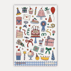 Mini Sticker Sheet - Birthday Party