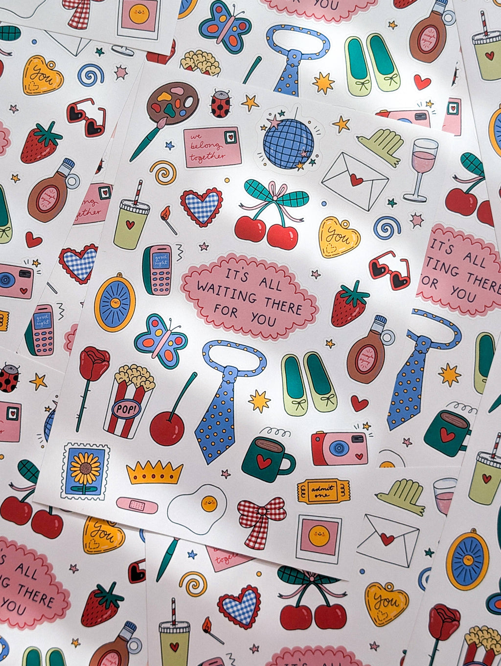 It's All Waiting There For You Sticker Sheet