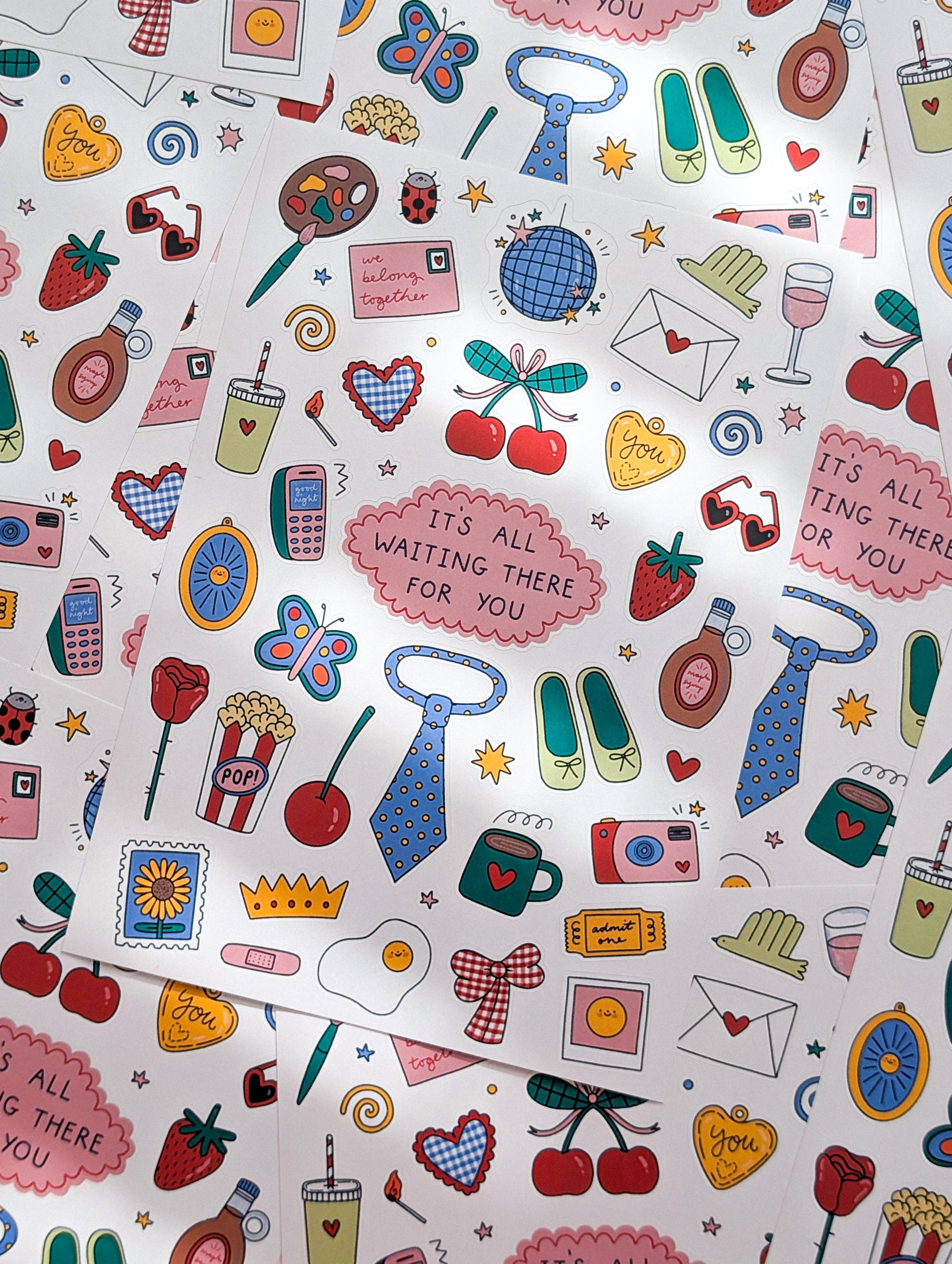 It's All Waiting There For You Sticker Sheet