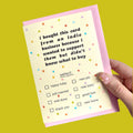 Indie Biz Greetings card