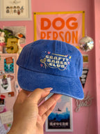 Blue Crafty Babes Club Baseball Hat