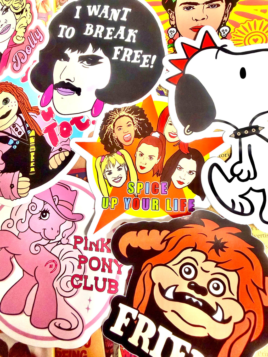 Labyrinth Ludo Friend Vinyl Sticker