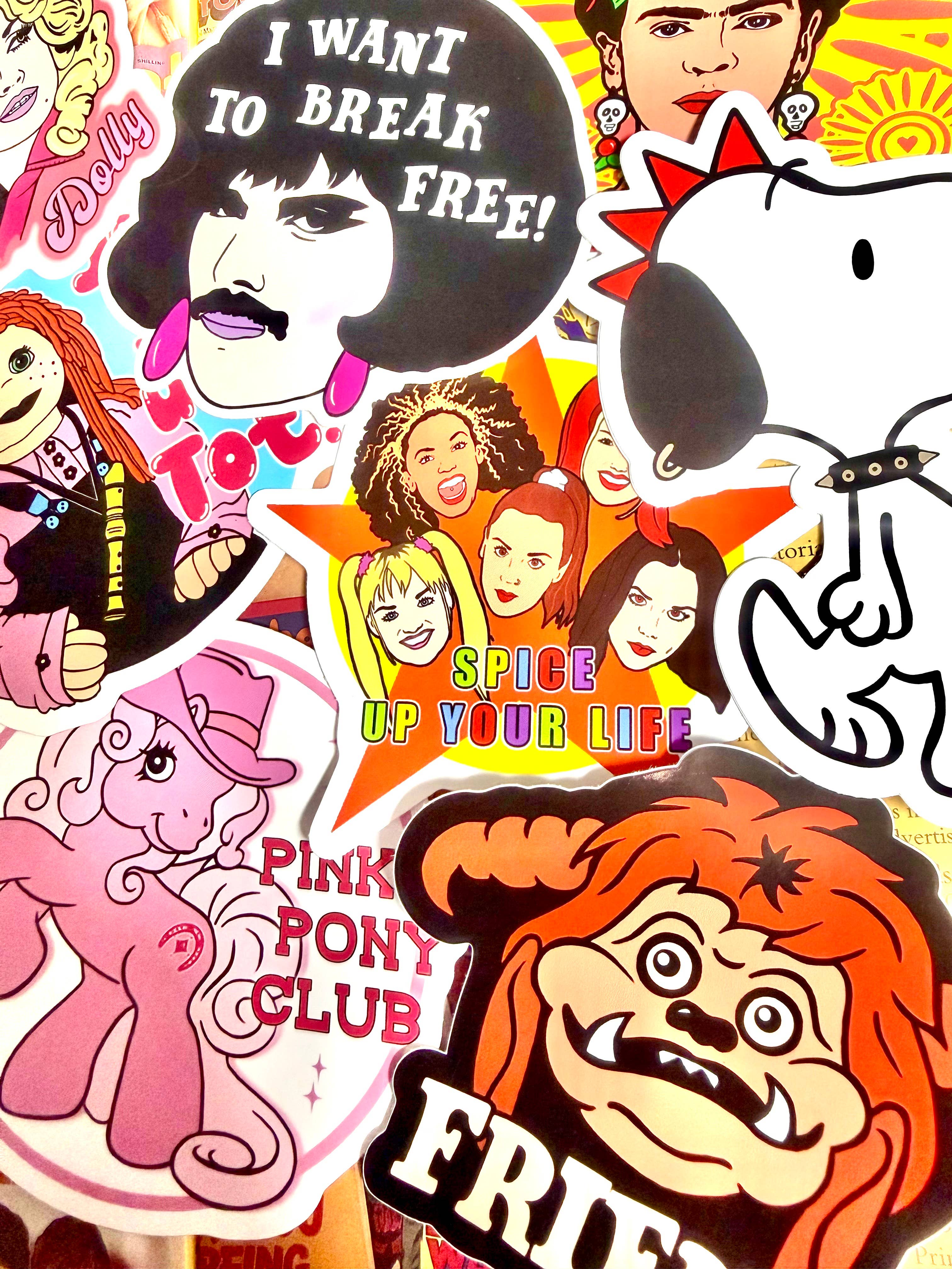 Labyrinth Ludo Friend Vinyl Sticker