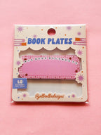 Letter Bead Book Plate Sticker Pack