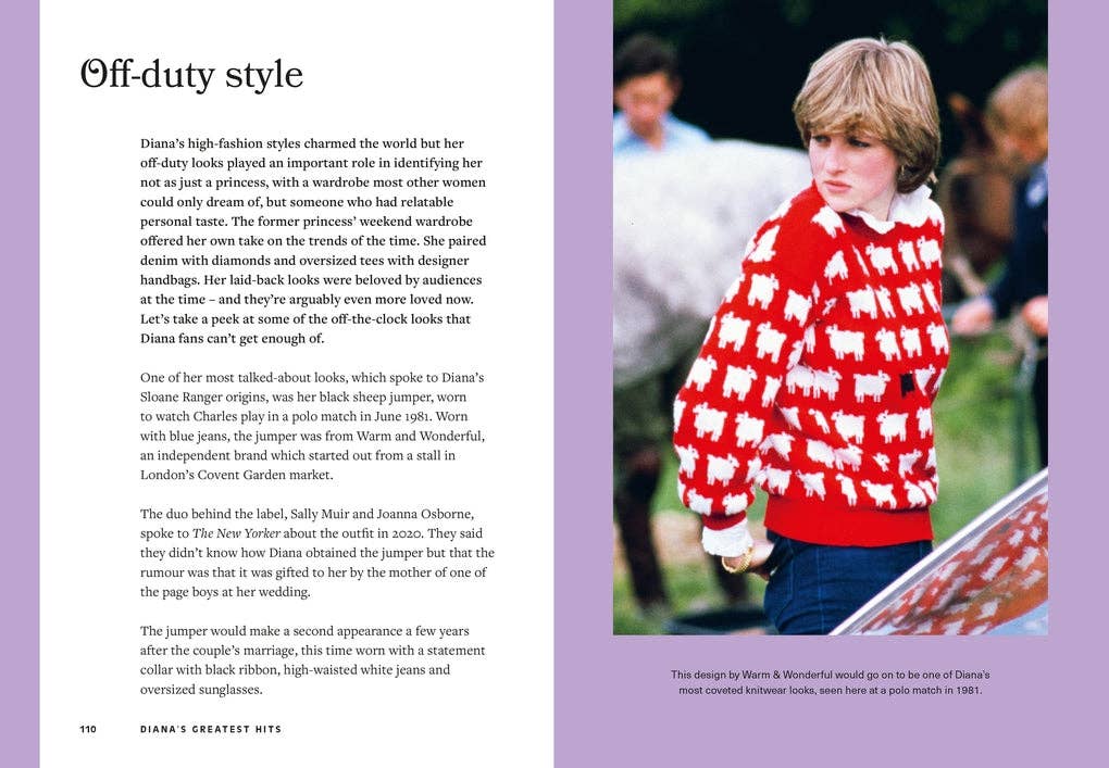 Icons of Style – Diana By Glenys Johnson (Hardback)