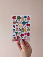 Mini Sticker Sheet - At The Farmer's Market