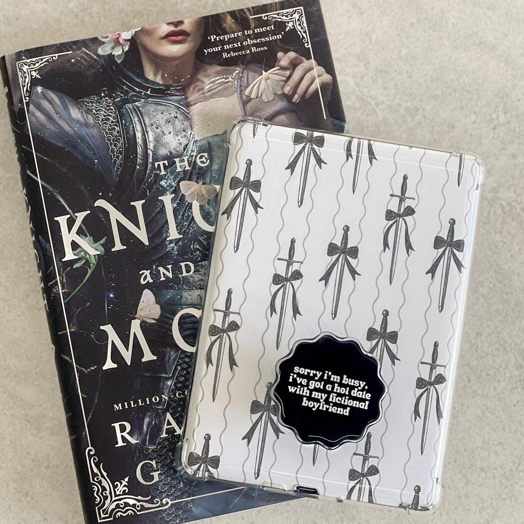 Sorry I'm Busy Kindle & Phone Grip