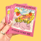 Just One (1) Picnic Sticker