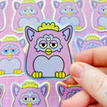 Pastel Furby - Holographic Sticker