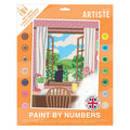 Window View Large Paint By Numbers - Docrafts Artiste 395x295mm